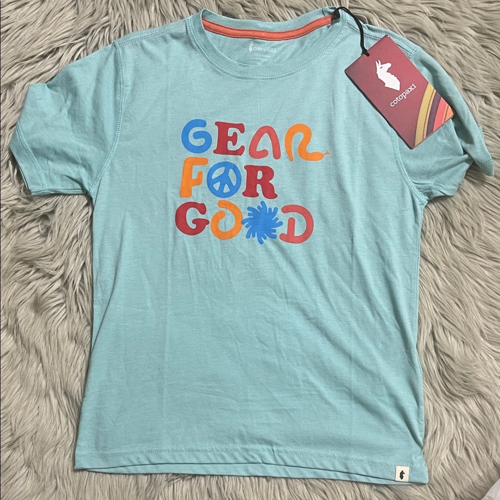 Cotopaxi Kids Teal 'Gear For Good' Tee